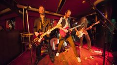 Los Eskizos en el concierto del 2014 que supuso la reuni�n del grupo 