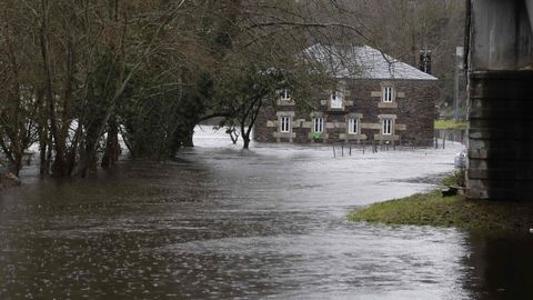 Desbordamiento del r�o Mi�o en Lugo