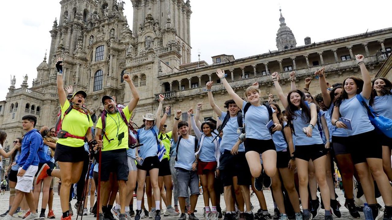 La emocionante etapa final de Conecta con Galicia no Camiño