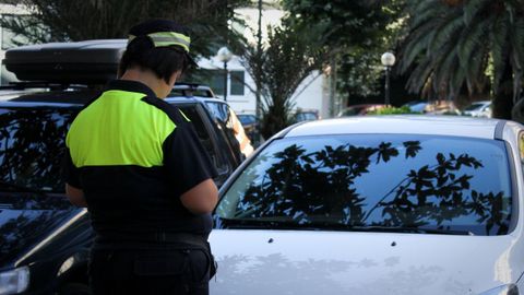 Imagen de archivo de un agente de movilidad.