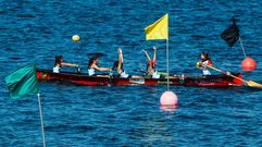 El Club de Remo Vilaxo�n se proclama campe�n gallego de bateles en promesas femeninas