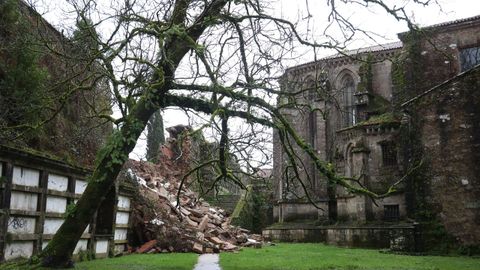 El Concello de Santiago ha cerrado la zona