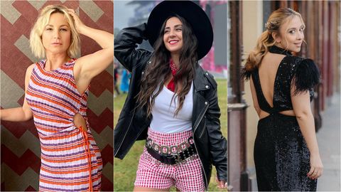 De izquierda a derecha, Sonia Felpete, Zoe Garca y Aitara Pardo.