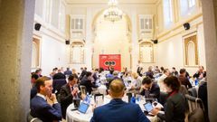 Imagen de las catas de los premios Bacchus celebradas en Marid