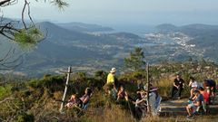 As� se vivi� el eclipse solar en la comarca mari�ana