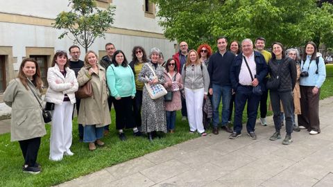 La delegaci�n mari�ana en Urdaibai