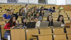 Foto de archivo de la Facultade de Dereito