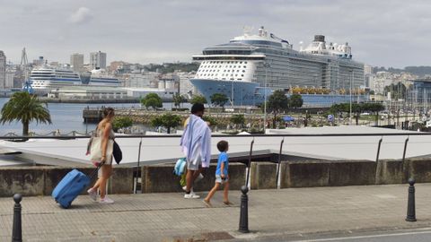 Turistas en A Corua