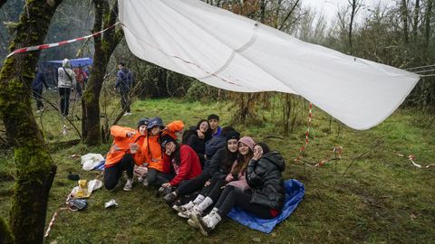 Familias y grupos de amigos disfrutaron de la romera