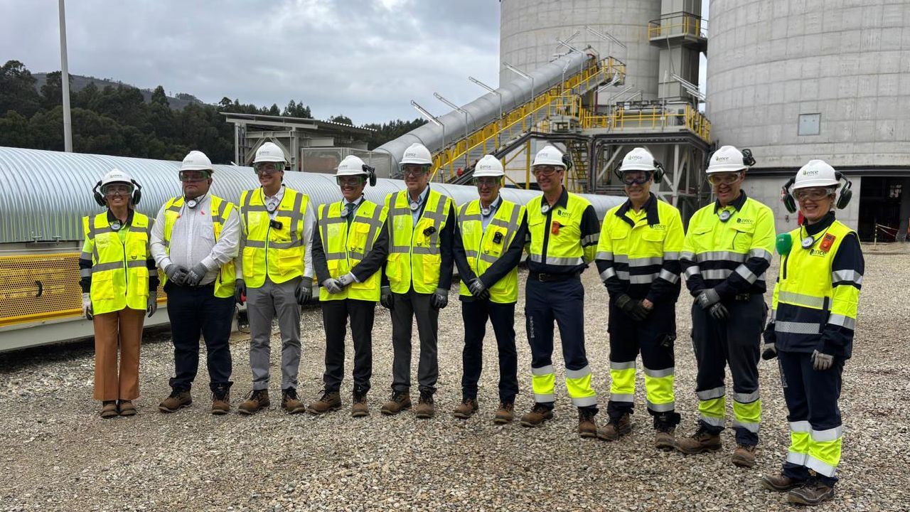 Ence inaugura este jueves un nuevo reto: situar su biofábrica de Navia y a Asturias como referentes en Europa