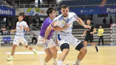 Marko Ribic en una accin del encuentro de Copa del Rey contra el Guadalajara