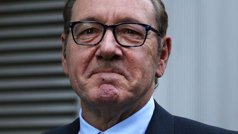 Kevin Spacey en julio del año pasado cuando tuvo que comparecer en los juzgados de Londres