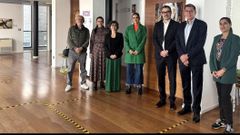 Inauguración de la exposición  Fauna esencial  en Maceda.