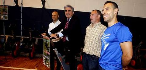 Mui�o, Dieste, Rial y Romero presentaron la iniciativa.