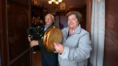 Imaxe de arquivo de Xos� Romero e Maruxa Migu�ns