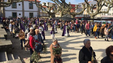 SEMANA SANTA EN BARBANZA, PROCESIN DE LA BORRIQUITA Y BENDICIN DEL DOMINGO DE RAMOS
