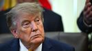 Donald Trump, el viernes en el despacho oval de la Casa Blanca.