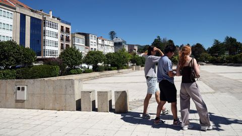 Plaza Alcalde Segundo Dur�n de A Pobra, que sigue bajo titularidad de Portos