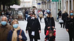 As� se confina Lugo: familia, compras y paseos