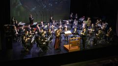 Uno de los conciertos ofrecidos por la Banda de M�sica de Cee
