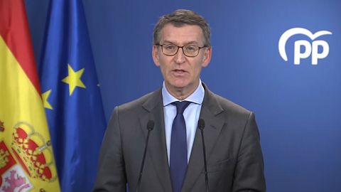 En directo: Feijoo comparece en la sede del PP tras las decisi�n del Constitucional