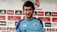 Ra�l, en el Bernab�u