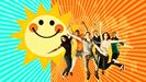 En verano, las vacaciones y la interaccin social aumentan el bienestar de muchos.
