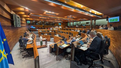 Pleno de la Junta General del Principado de Asturias