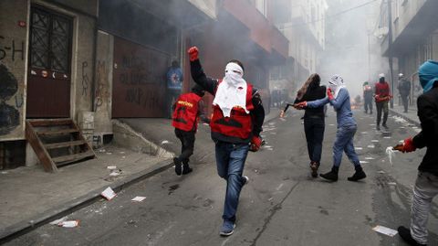 Violencia en Estambul por el 1 de mayo