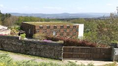 La cubierta vegetal que Nuevos Jardines tiene instalada en A Man de Prado
