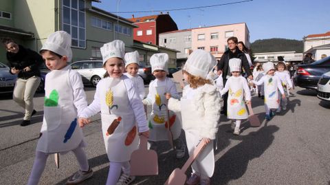 Fiestas de carnavales en los colegios de Barbanza