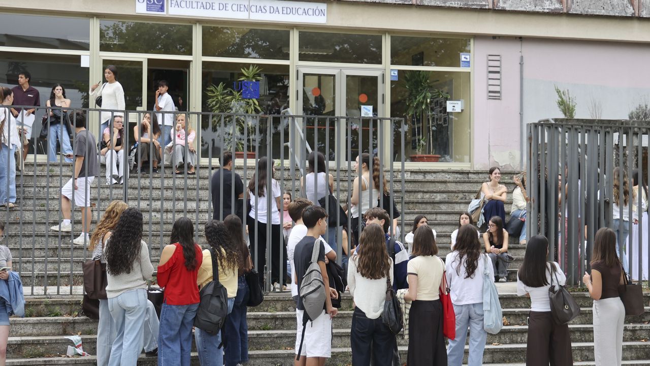 Solo diecisiete carreras de la Univesidade de Santiago no logran completar la oferta de plazas este curso