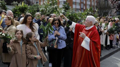 Procesión de la Borriquilla el domingo de Ramos