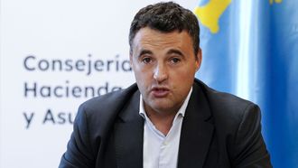 El consejero de Hacienda, Justicia y Asuntos Europeos, Guillermo Pel�ez
