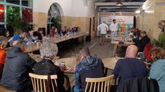 Imagen de archivo de una de las actividades organizadas en O Mercado antes de Navidad