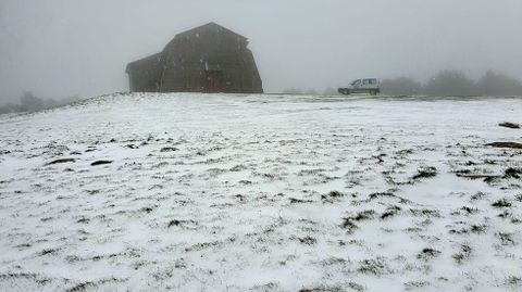 El Alto do Faro presentaba esta estampa tras la ltima nevada