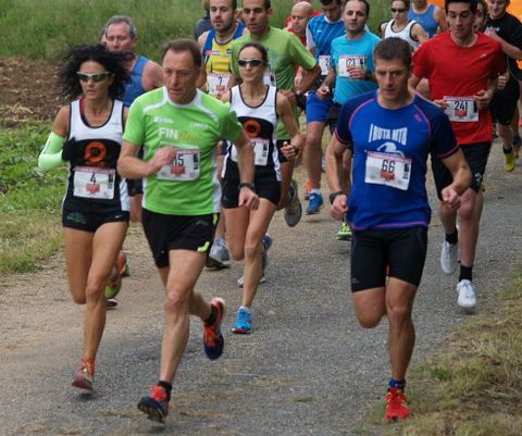 Muchos atletas participan en las carreras de la zona. 