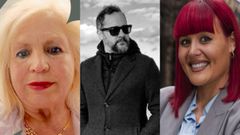 De esquerda a dereita, Carmen Ogando Soto, Roger Fari�as Montano e Marta Mart�nez