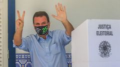 El alcalde de R�o de Janeiro, Eduardo Paes