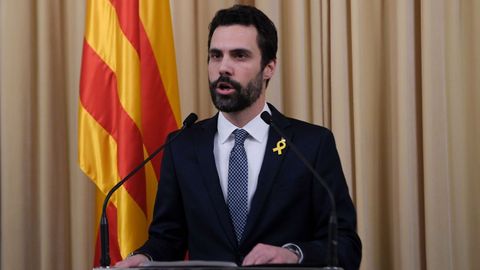 Roger Torrent: �Propongo al diputado Carles Puigdemont como candidato a la presidencia de la Generalitat�