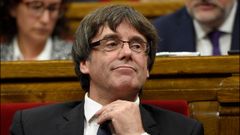Puigdemont se salta su propia ley del referendo