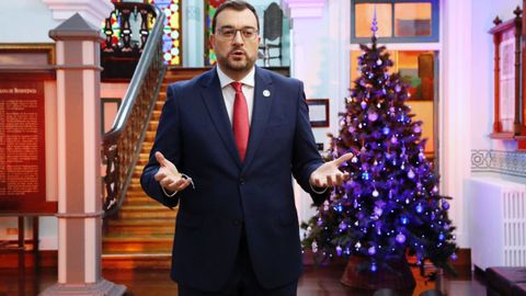Mensaje de fin de a�o del Presidente del Principado, Adri�n Barb�n