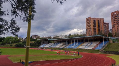 Pistas de atletismo de San L�zaro, en Oviedo