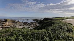 Imagen de archivo del litoral pr&oacute;ximo a Ribadeo.