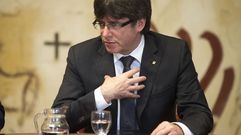 El presidente de la generalitat, Carles Puigdemont 