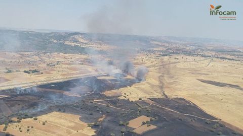 Incendio en Brazatortas.