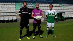 El Racing de Ferrol presenta las nuevas equipaciones para la temporada 2014-15