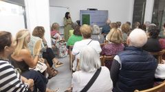 A charla, impartida pola t�cnica Iria Villar, espertou gran interese