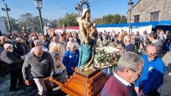 La procesi�n congreg� a muchos fieles