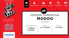 El concurso �Gana con tu voz� en el centro Modoo.El concurso �Gana con tu voz� en el centro Modoo